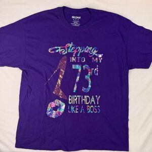 Gildan Women's Purple T-shirt